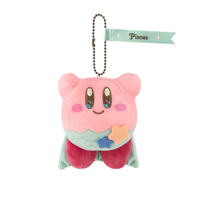 Nintendo San Ei Kirby Plush Keychain Horoscope HC12 Pisces 125750
