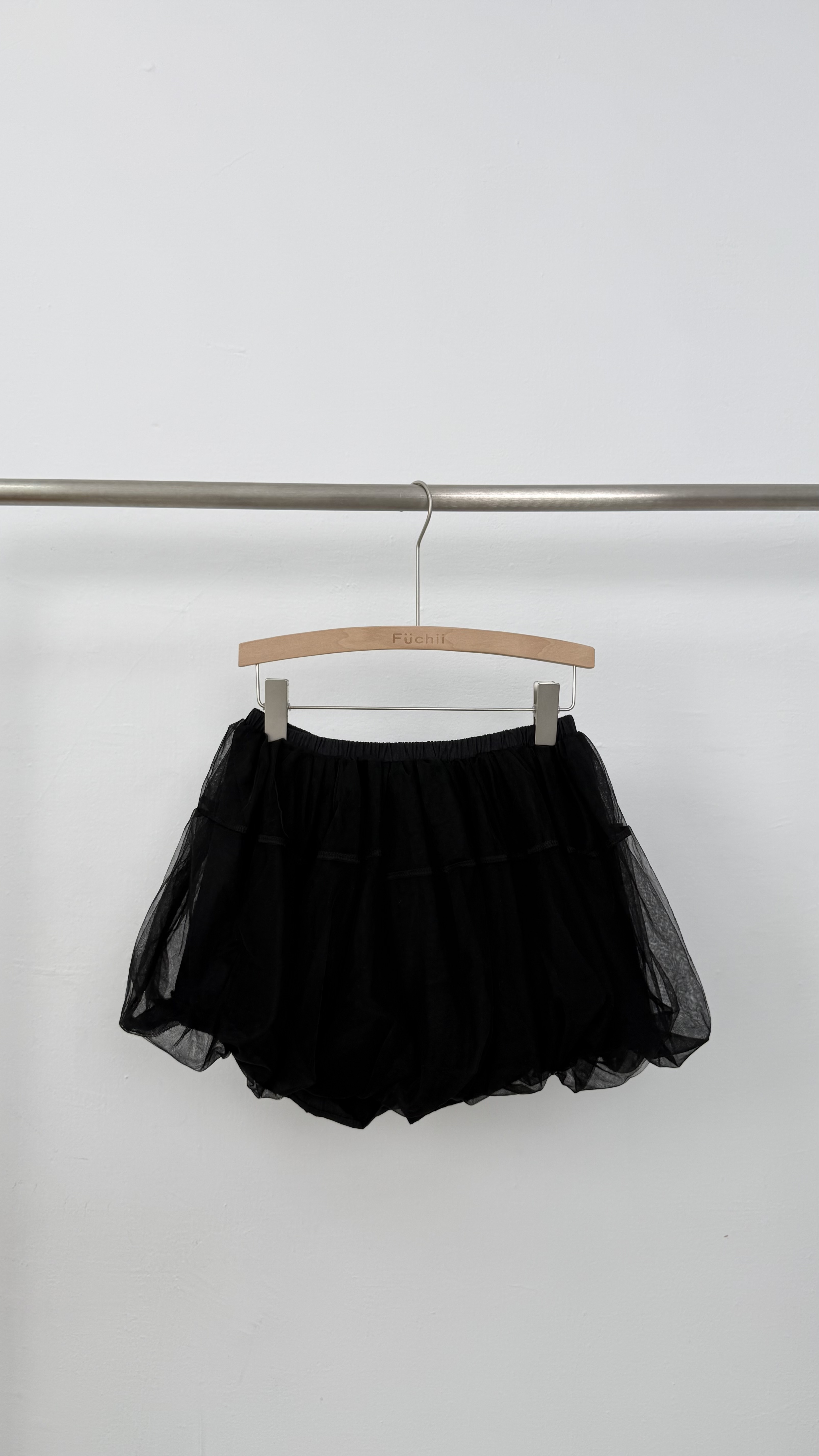 NEW薄紗設計蓬蓬短裙