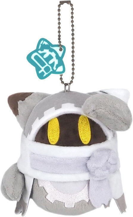 Nintendo San Ei Kirby Plush Keychain Grey Magolor Mascot 126054