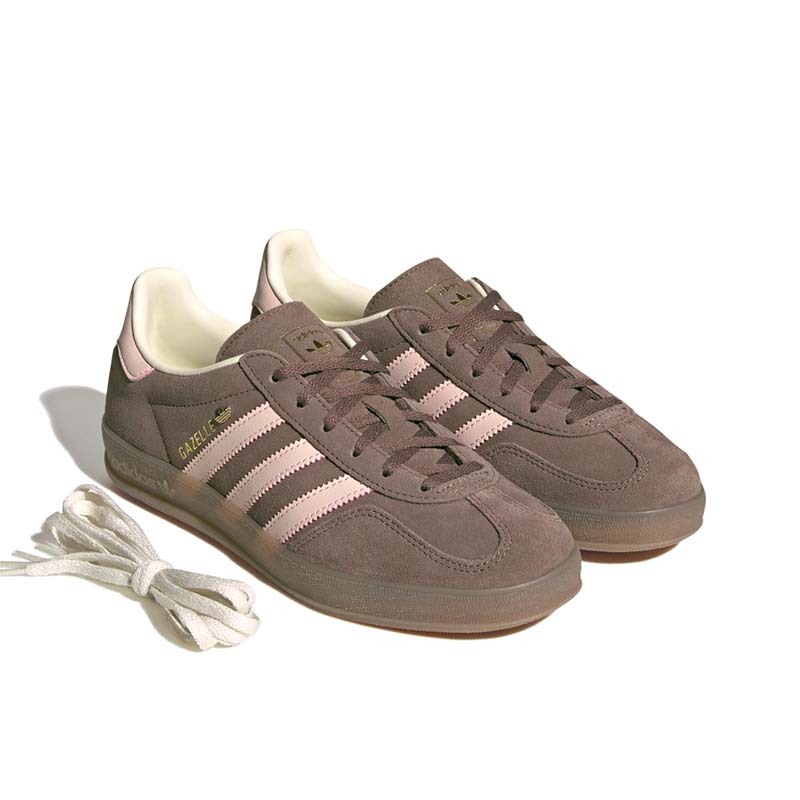 Adidas Gazelle Indoor Originals 麂皮 棕粉 復古 女鞋 JR2431 [台灣現貨]