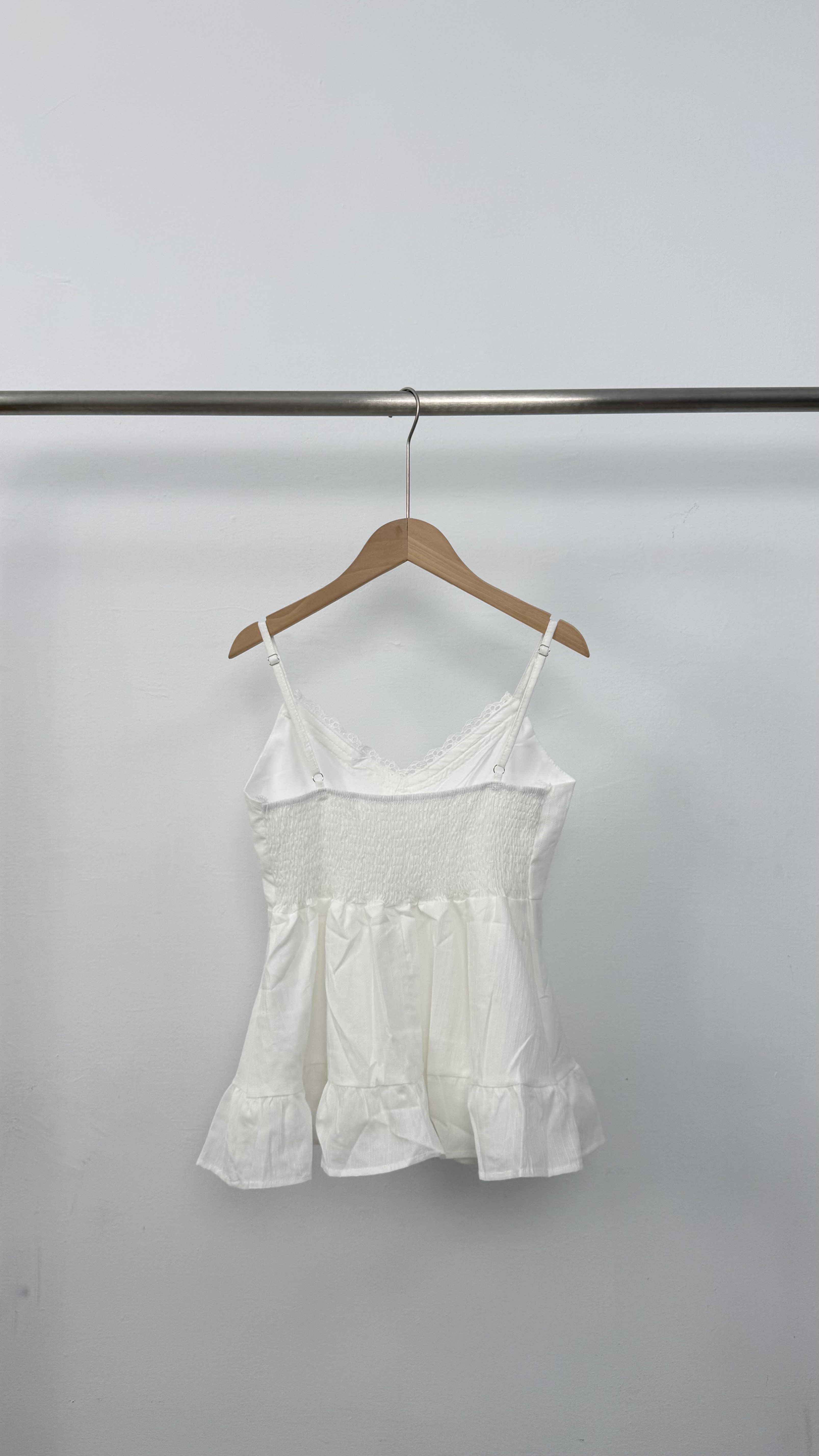 NEW日系疊穿裙邊背心上衣