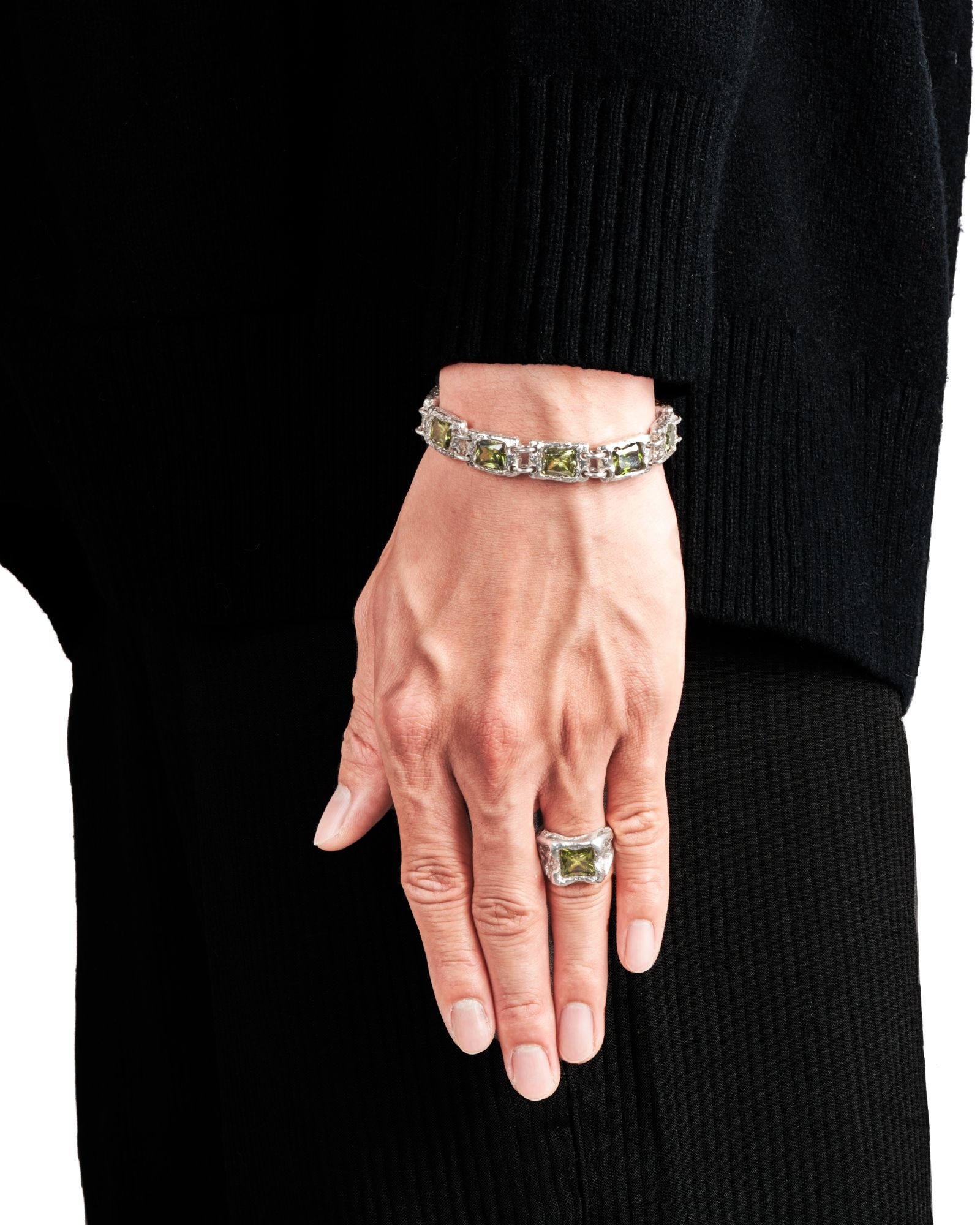 MISZHAN ĴO Paldrin Bracelet (綠寶石)