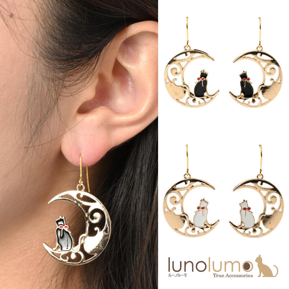 [luno lumo] 貓咪 neko 🐱耳環 日本製造