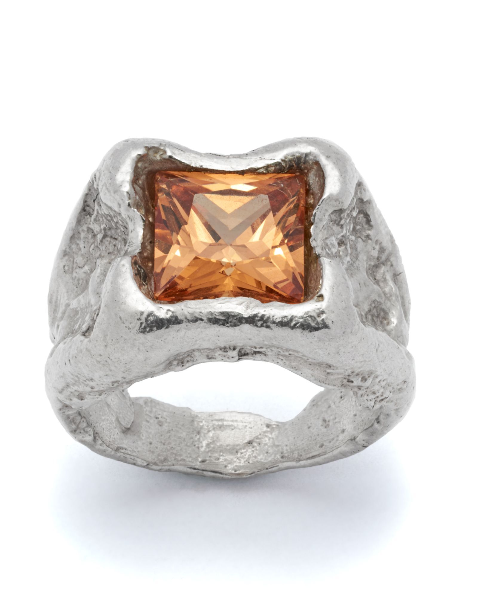 MISZHAN ĴO Sporéas Ring (橘色寶石)