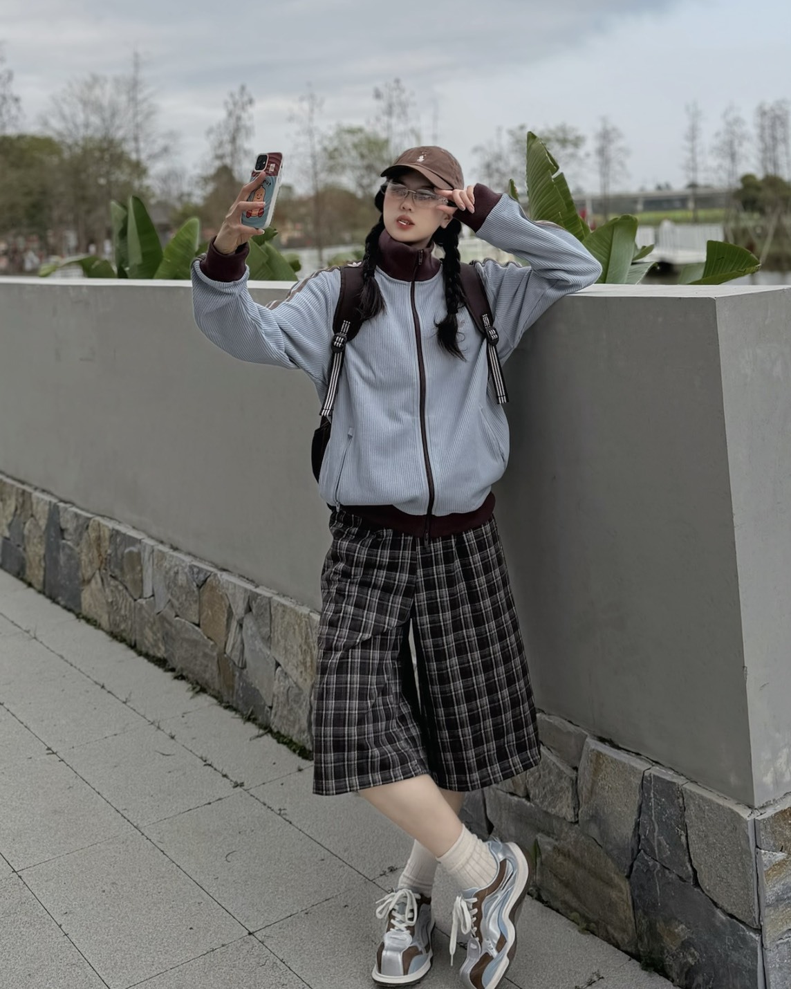 【預購】ADIDAS ORIGINALS WAFFLE TRACK TOP 寶寶藍 KY5770