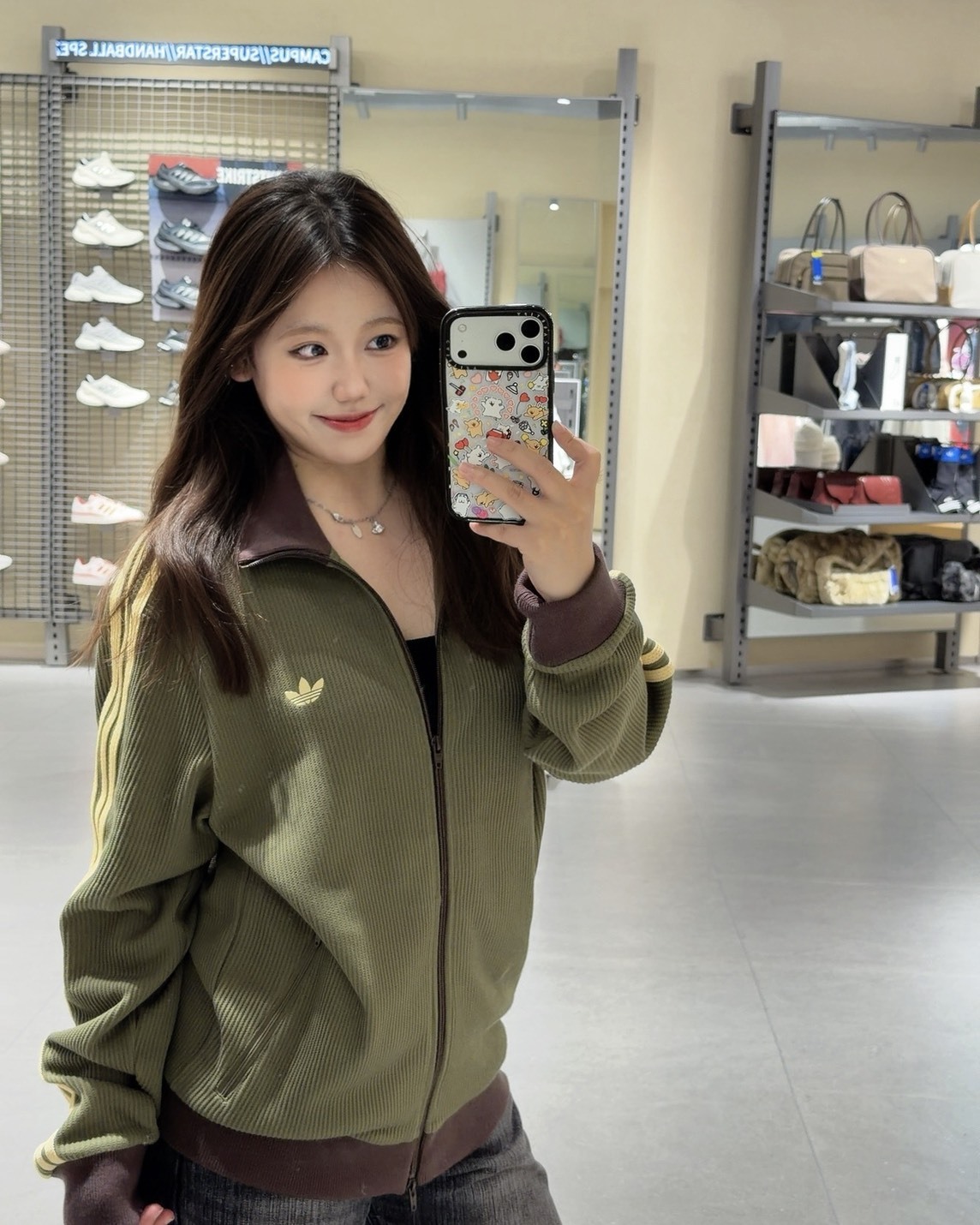 【預購】ADIDAS ORIGINALS WAFFLE TRACK TOP 橄欖綠 KZ2914