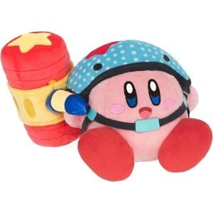 Nintendo San Ei Kirby Plush Discovery-6 Toy Hammer Kirby 126016