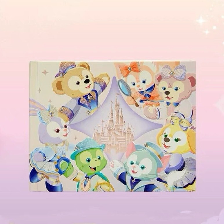 10歲生日慶典 達菲 Duffy 與好友們 圖案 簽名本 -上海迪士尼樂園