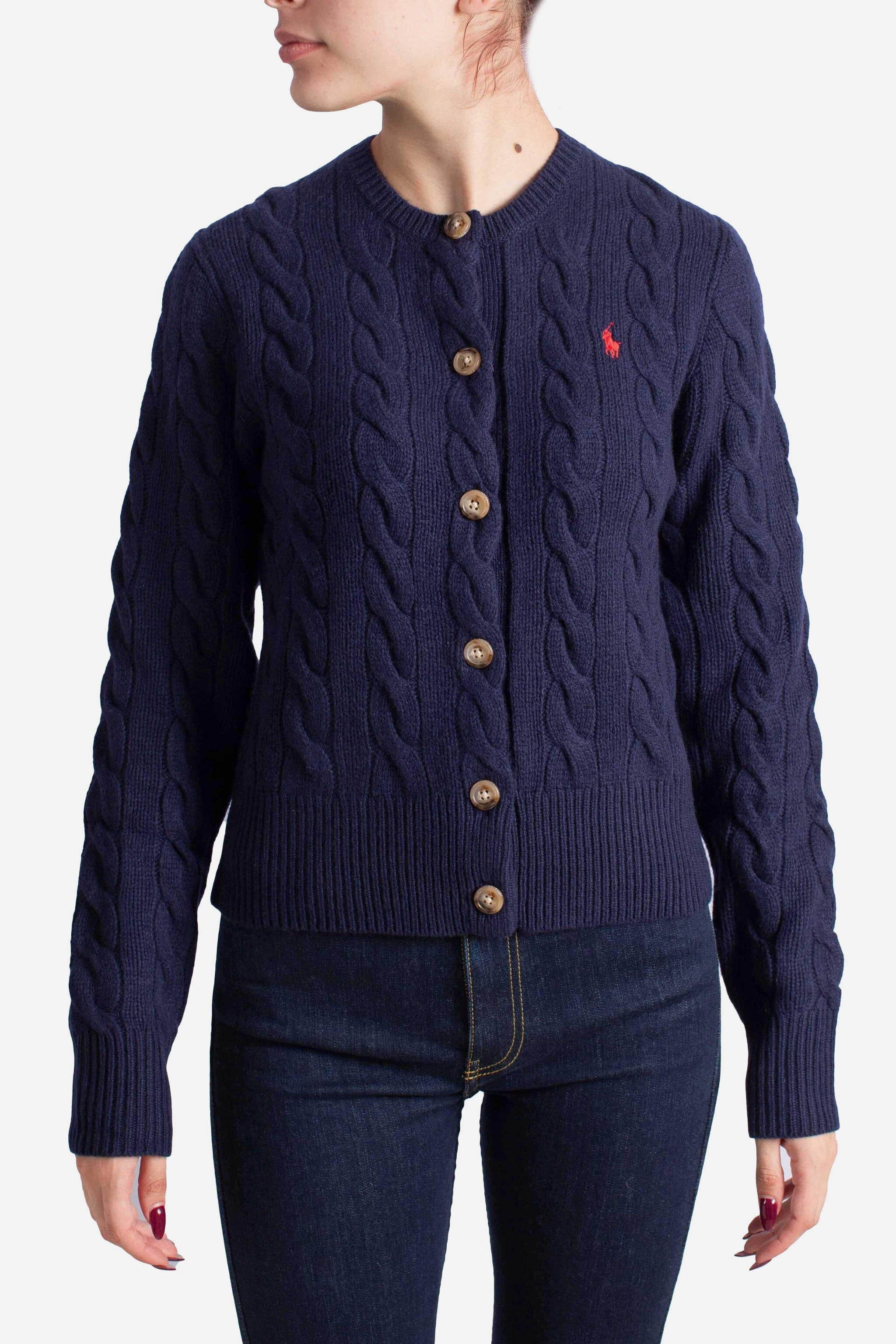 (現貨) Ralph Lauren 麻花冷外套