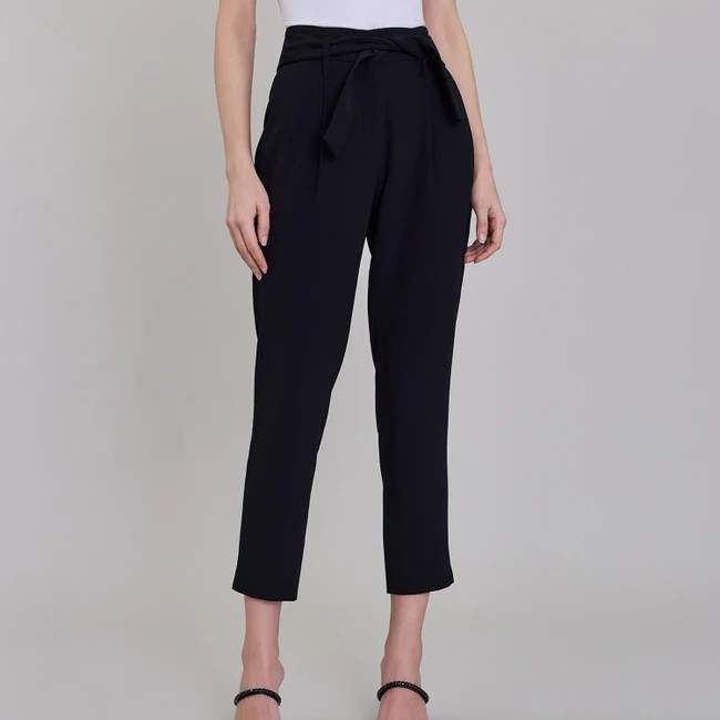 1AF0323-036 [ANNE FONTAINE] Lester Pants Black #H19F02703 (EU)