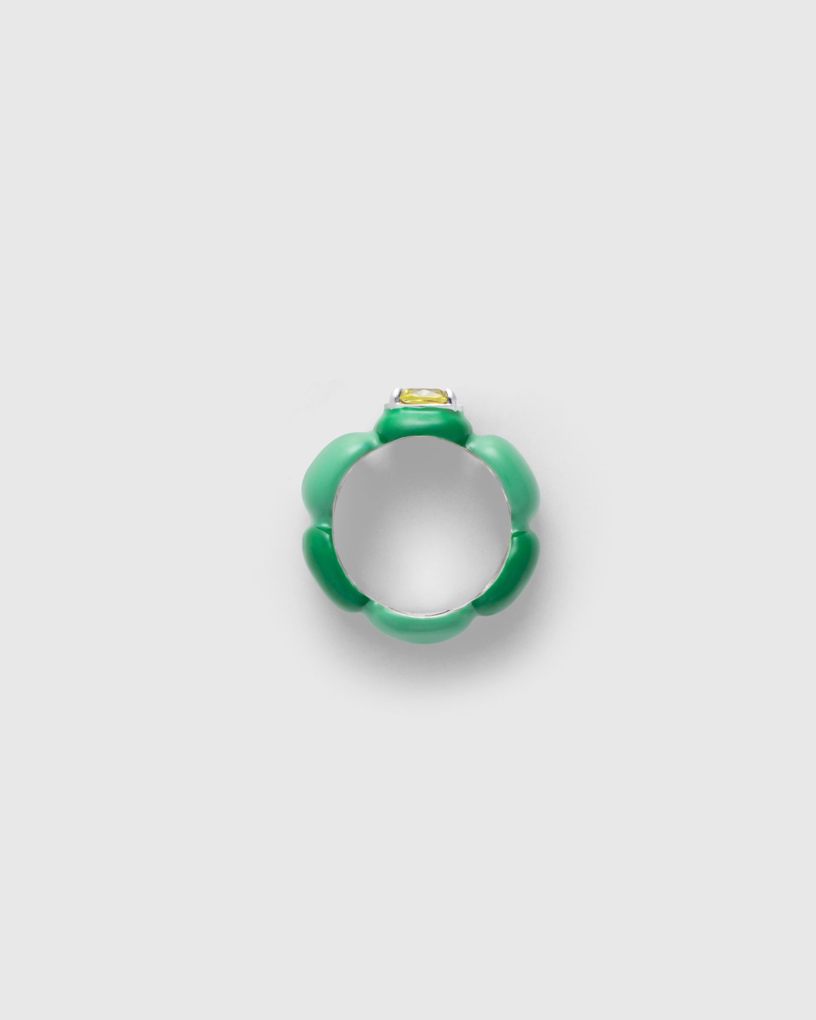 MERVYN Petal Ring (綠)