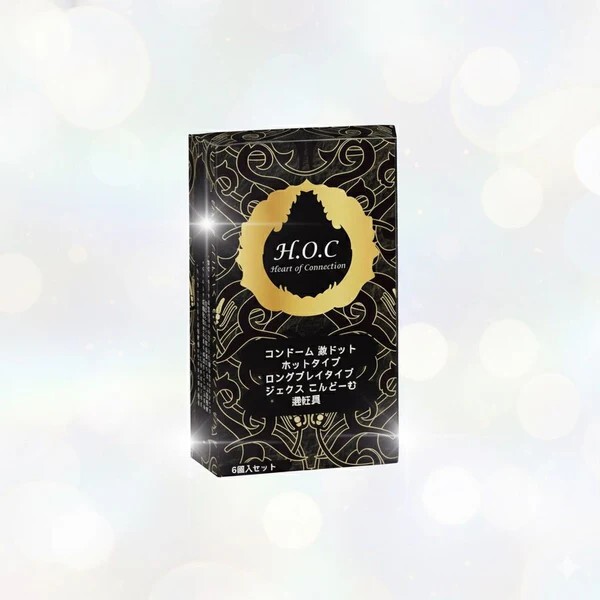 HOC 超超超激突！凸點安全套 6片裝