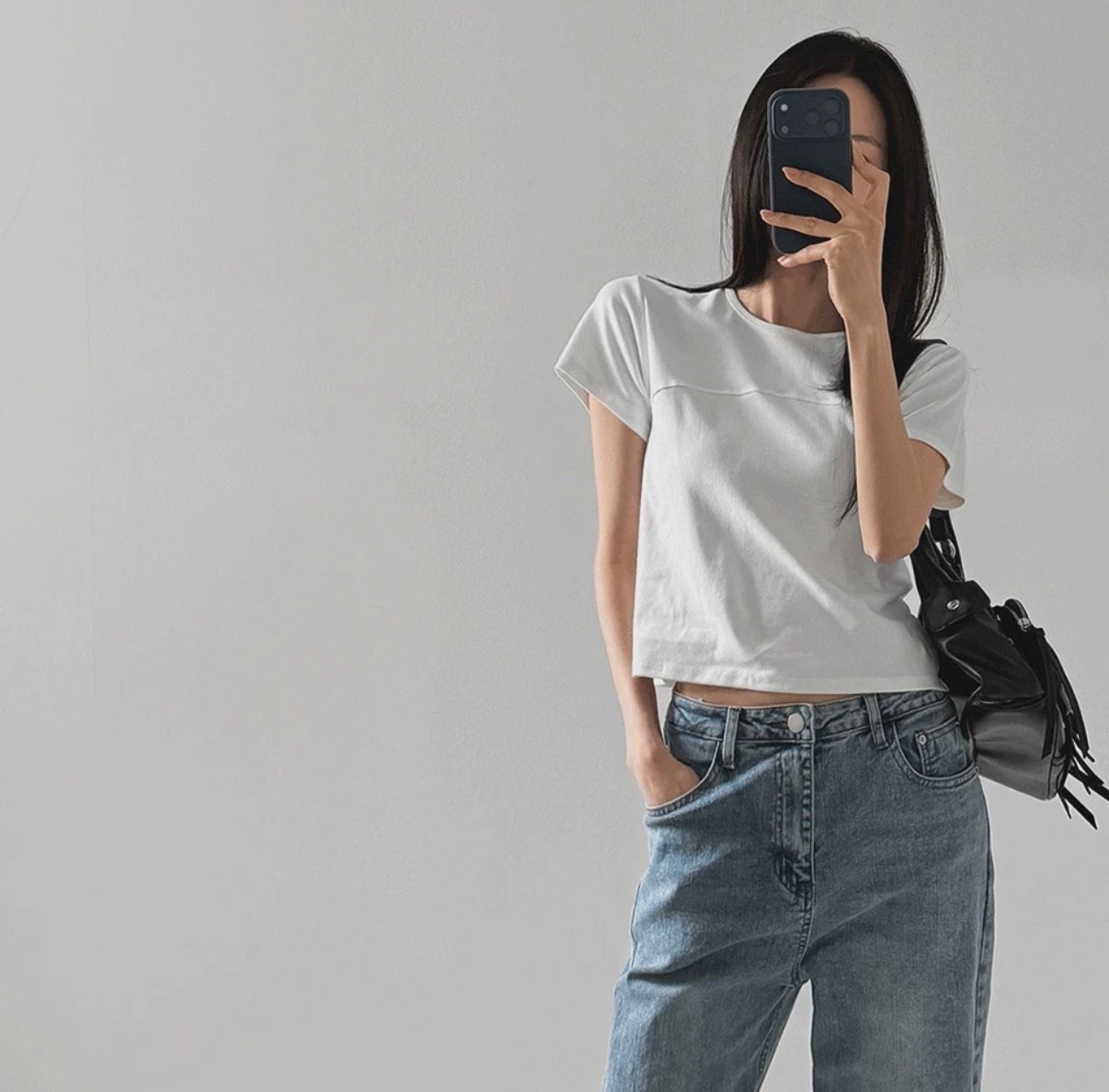 【25.3 完額外95折優惠預訂】韓國簡約圓領短TEE（2色）