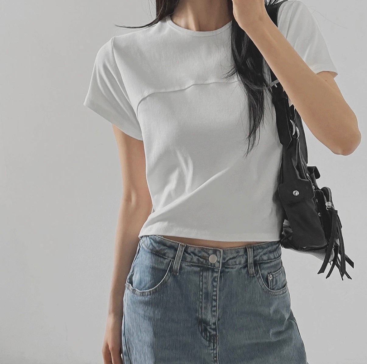【25.3 完額外95折優惠預訂】韓國簡約圓領短TEE（2色）