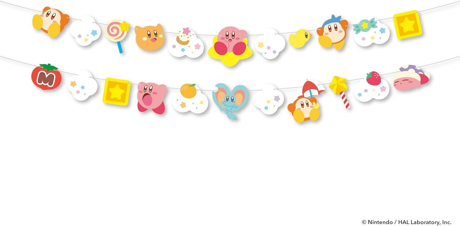 Nintendo Kirby Paper Garland (A Walk in the Sky) 809748