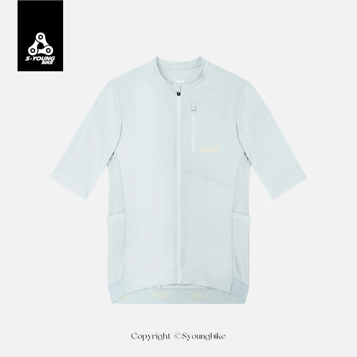 【PEdALED】ODYSSEY Jersey 男短袖車衣 / Light Blue 淺藍