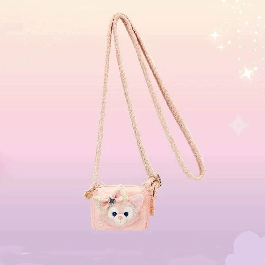 10歲生日慶典 玲娜貝兒 Lina bell 大頭造型 手機背夾包 -上海迪士尼樂園