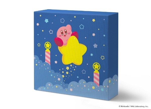 Nintendo Kirby Lighting Canvas Art × Gift box (Warp Star) 809694