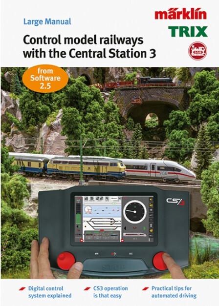 Marklin 03094 HO規 模型鐵路手冊《Märklin Central Station 3 數位控制指南》