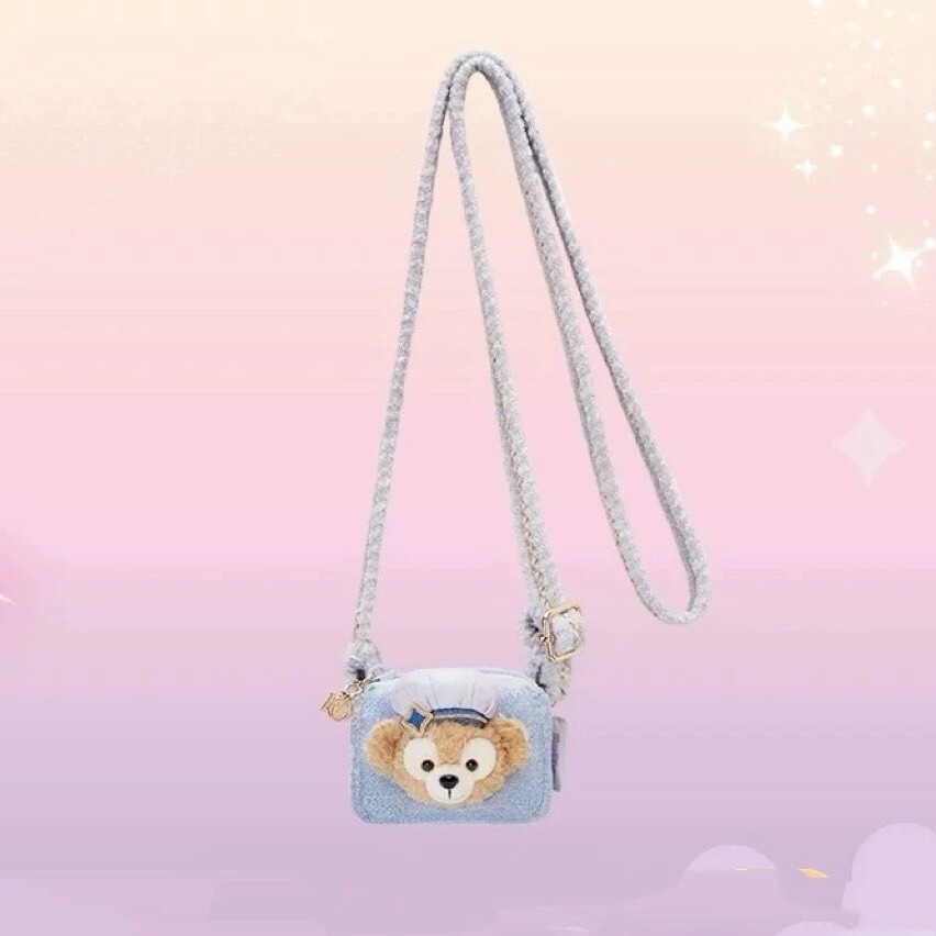 10歲生日慶典 達菲 Duffy 大頭造型 手機背夾包 -上海迪士尼樂園