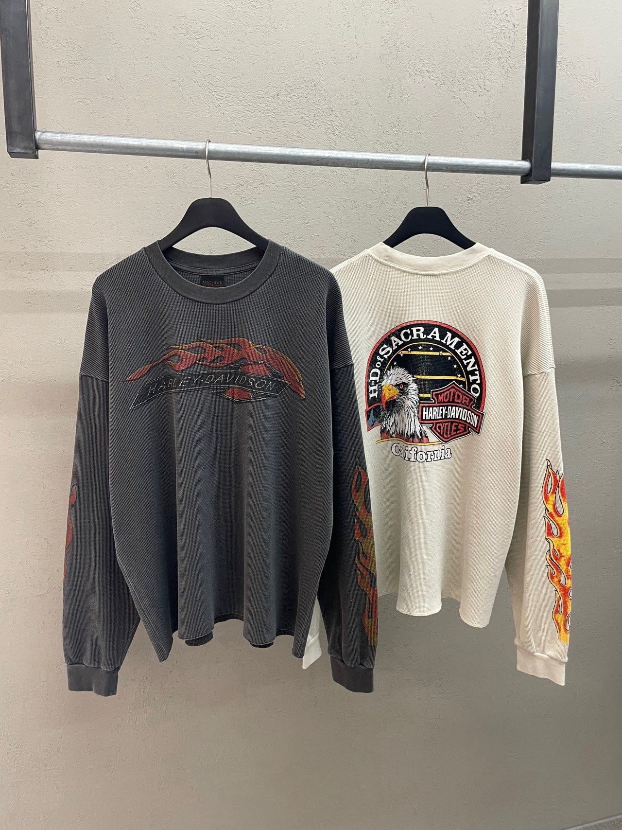 英文字圖案長袖衫 ARCHIVE-413T