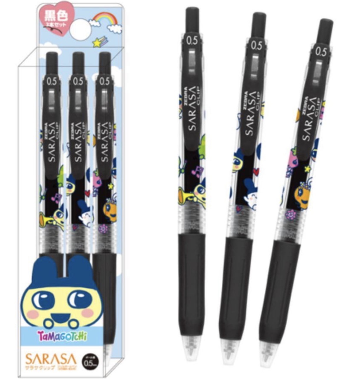 JP 他媽哥池 Sarasa 黑色原子筆套裝 3支 黑色原子筆套裝 3支 0590 TK260320