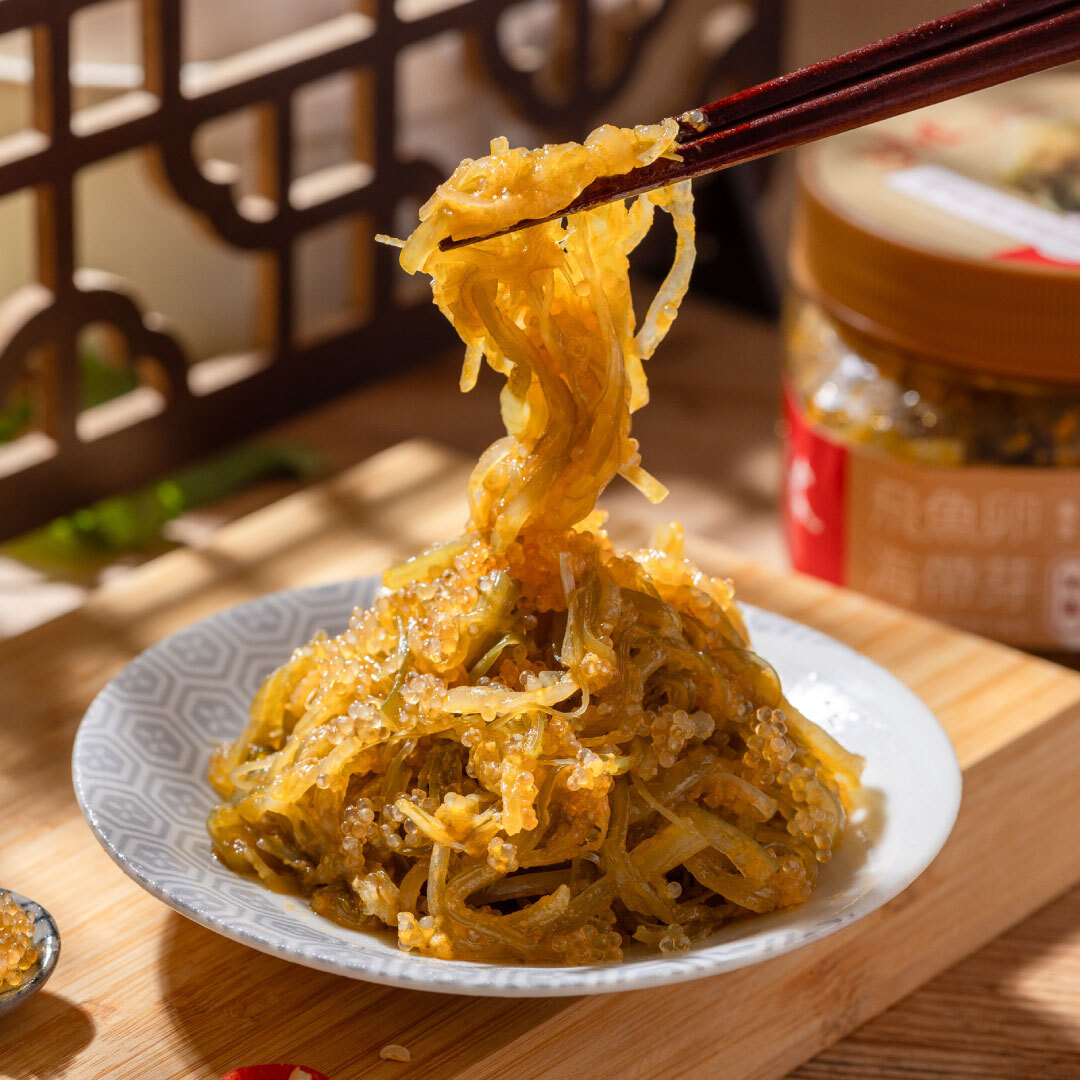 【海濤客】黃金飛魚卵海帶芽