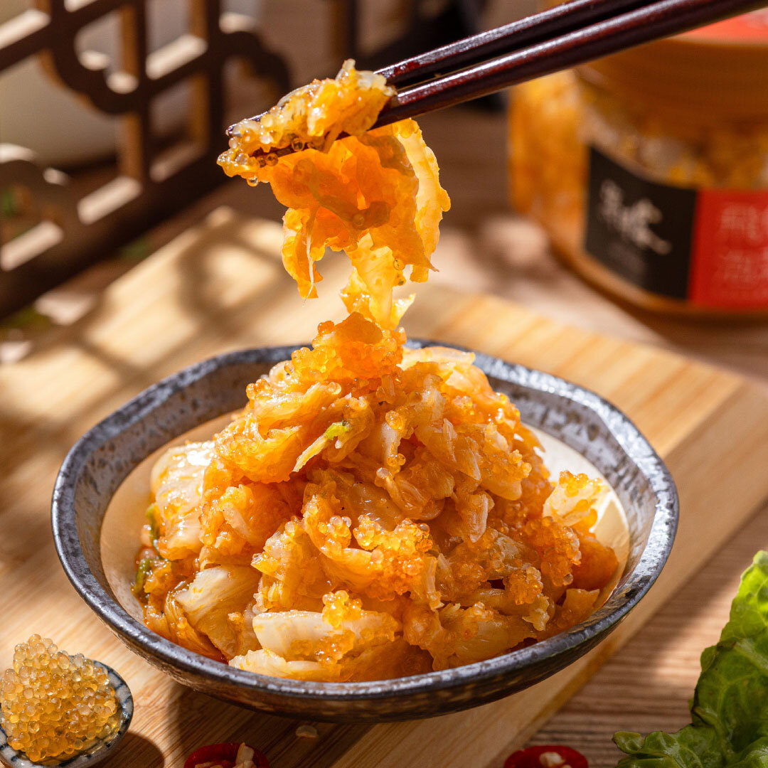 【海濤客】黃金飛魚卵泡菜