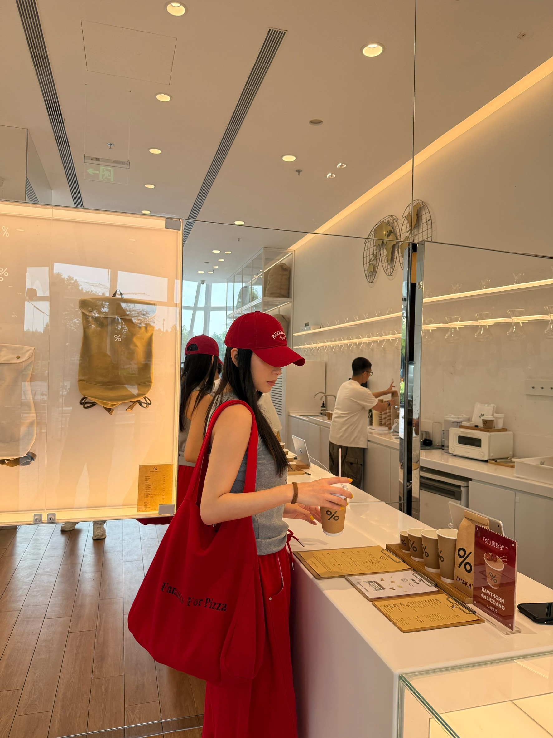 pizza挺棉質大包包