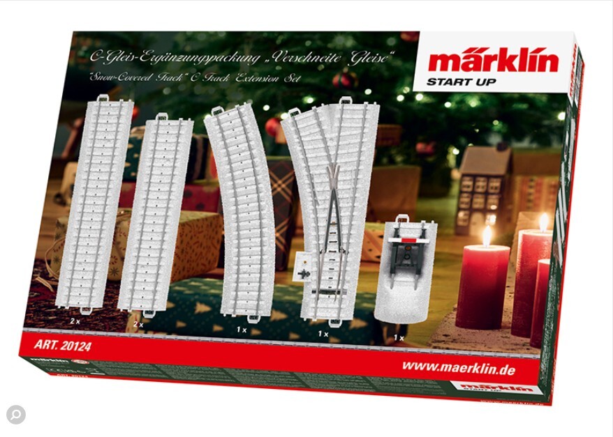 Marklin 20124 HO規 Märklin Start up – 「雪景軌道」C型軌道擴充套裝