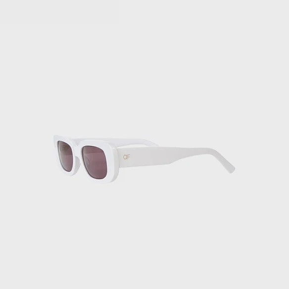 1AF0323-040 [ANNE FONTAINE] Giselle Sunglasses White #P24A00301 (EU)
