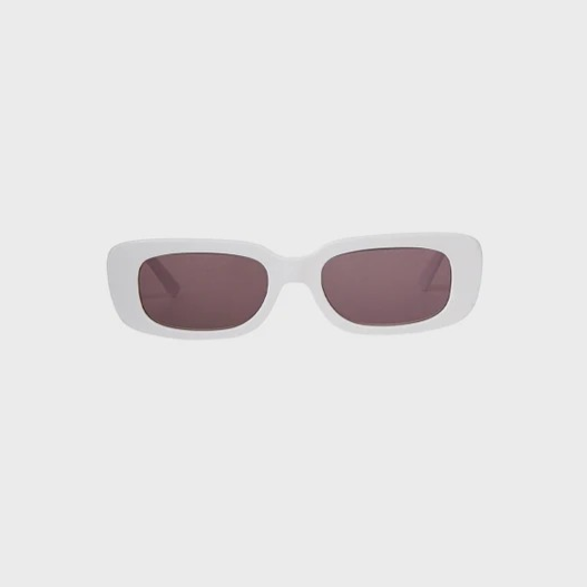 1AF0323-040 [ANNE FONTAINE] Giselle Sunglasses White #P24A00301 (EU)