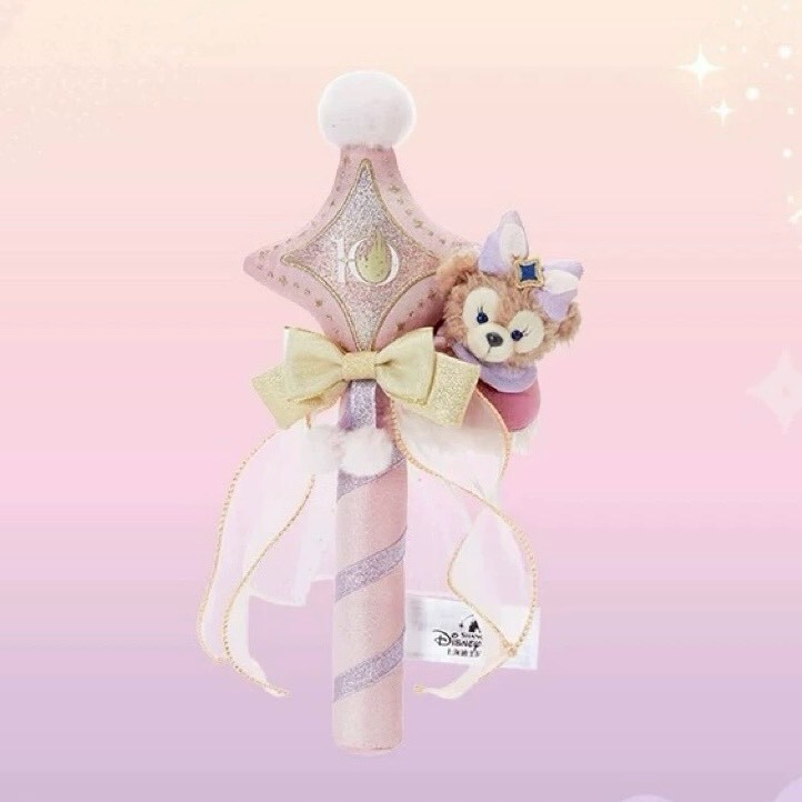 10歲生日慶典 雪莉玫 ShellieMay 絨毛造型 搖搖棒 -上海迪士尼樂園