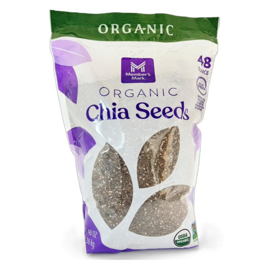 【直播】Member's Mark LX0320111 Organic Chia Seeds 有機奇亞籽 48 oz