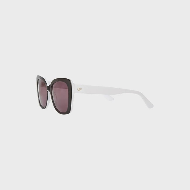 1AF0323-041 [ANNE FONTAINE] Allison Sunglasses Black/White #P24A00500 (EU)