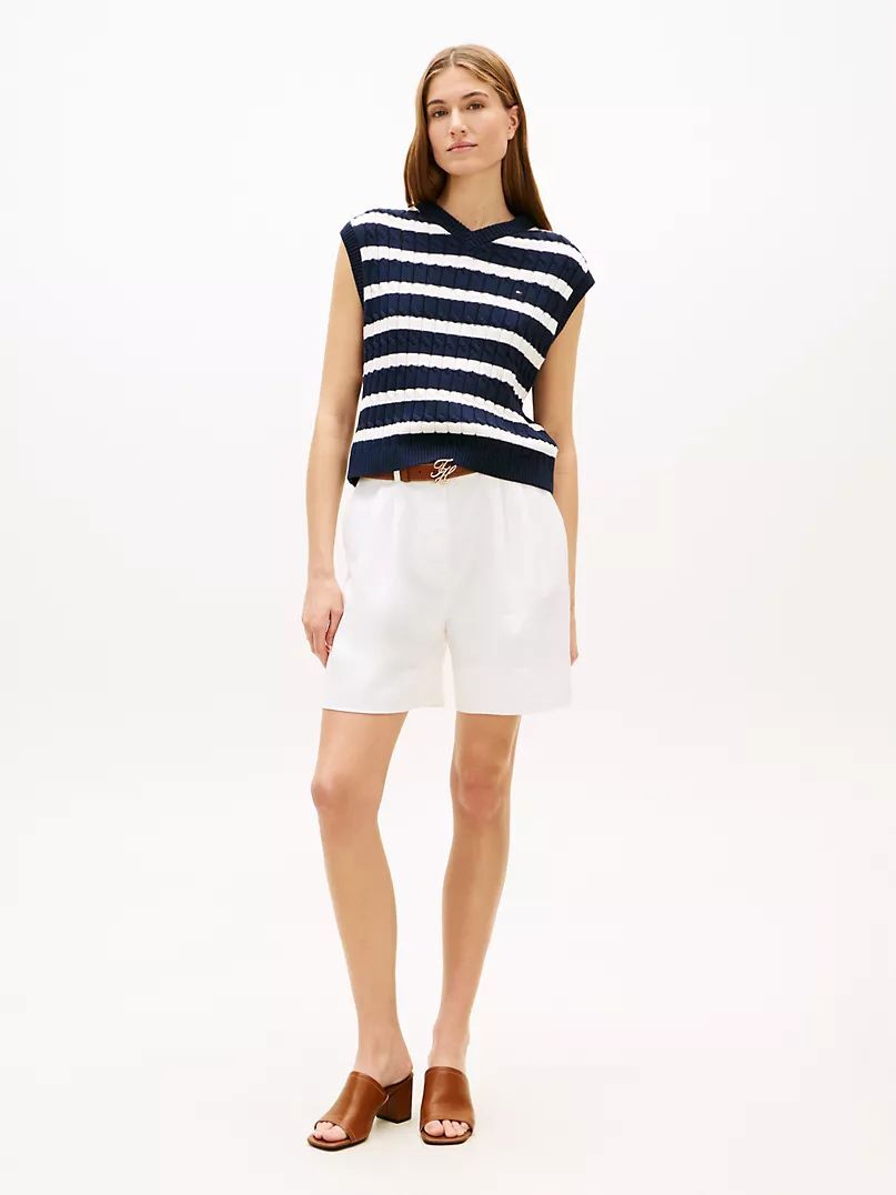 260320 TOMMY V領針織背心