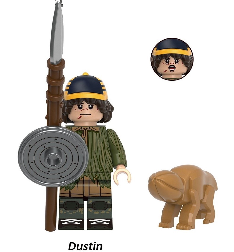 Stranger Things Dustin Custom Minifigures fit Lego G0195 GH0739