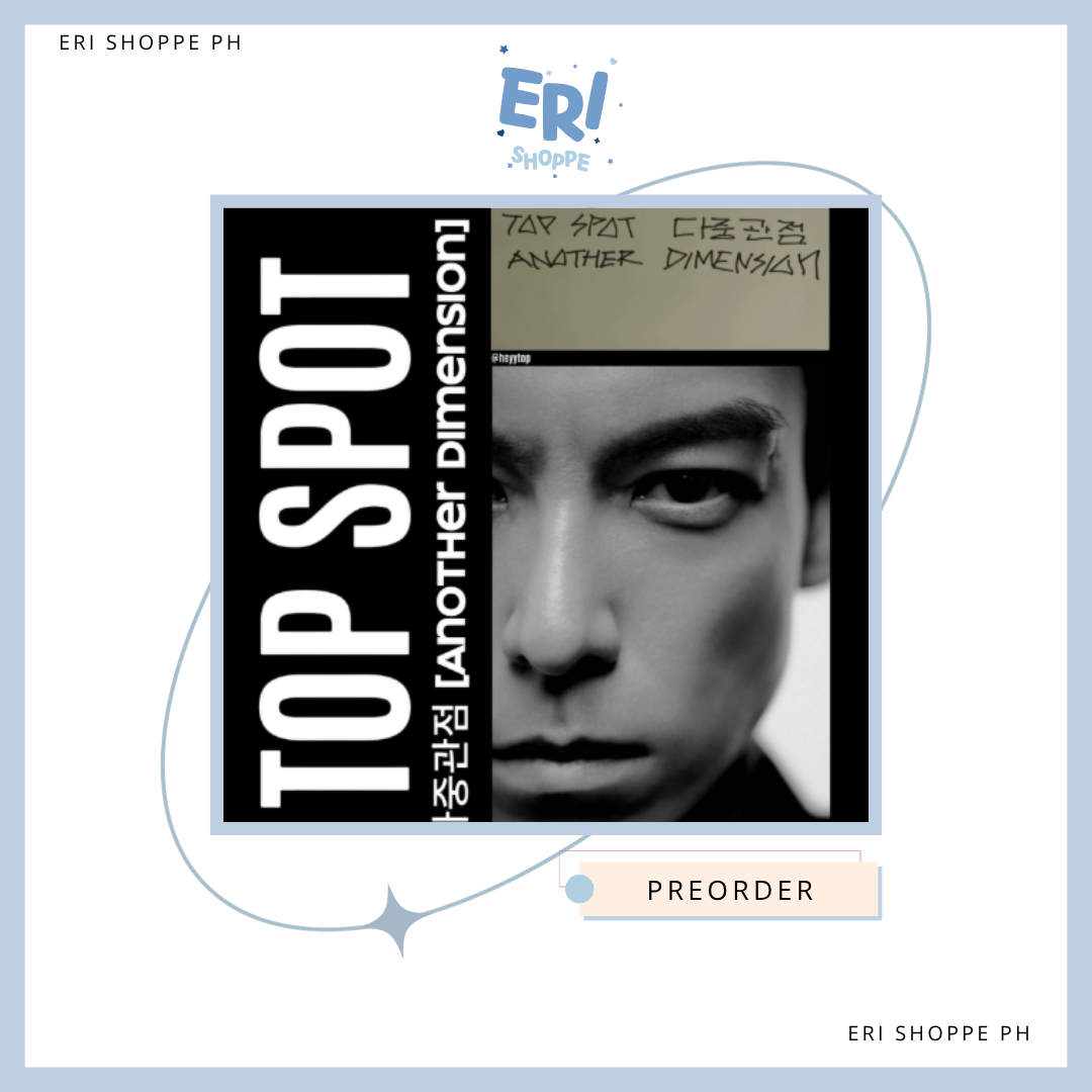 [PRE-ORDER] T.O.P - 1st Album [TOP SPOT - 다중관점 (ANOTHER DIMENSION)]