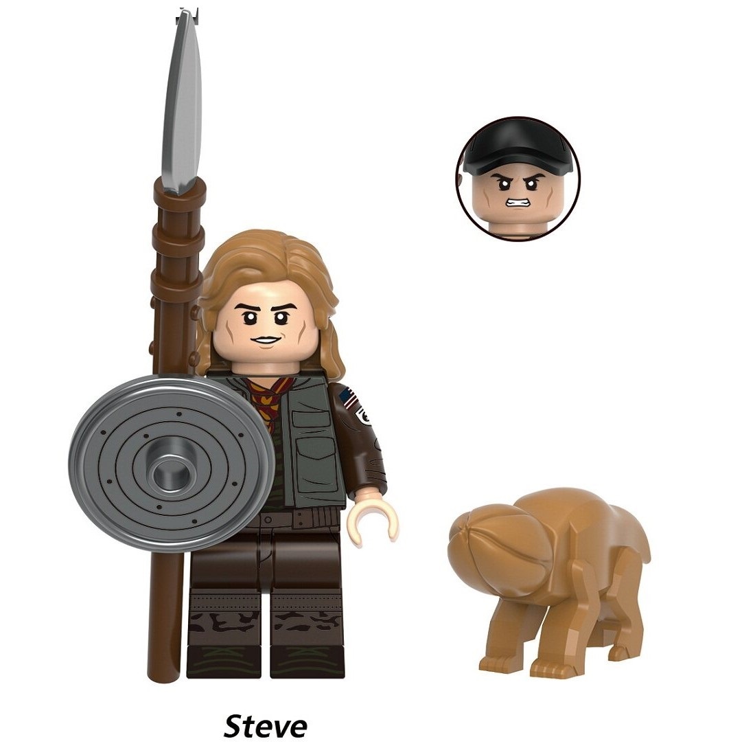 Stranger Things Steve Custom Minifigures fit Lego G0195 GH0741