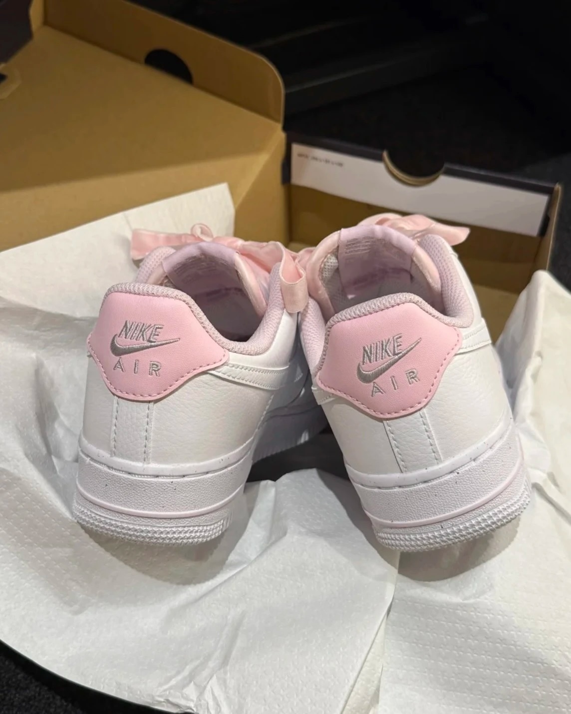 (預訂) Nike Air Force 1 Low - Vintage Pink Foam 絲綢鞋帶