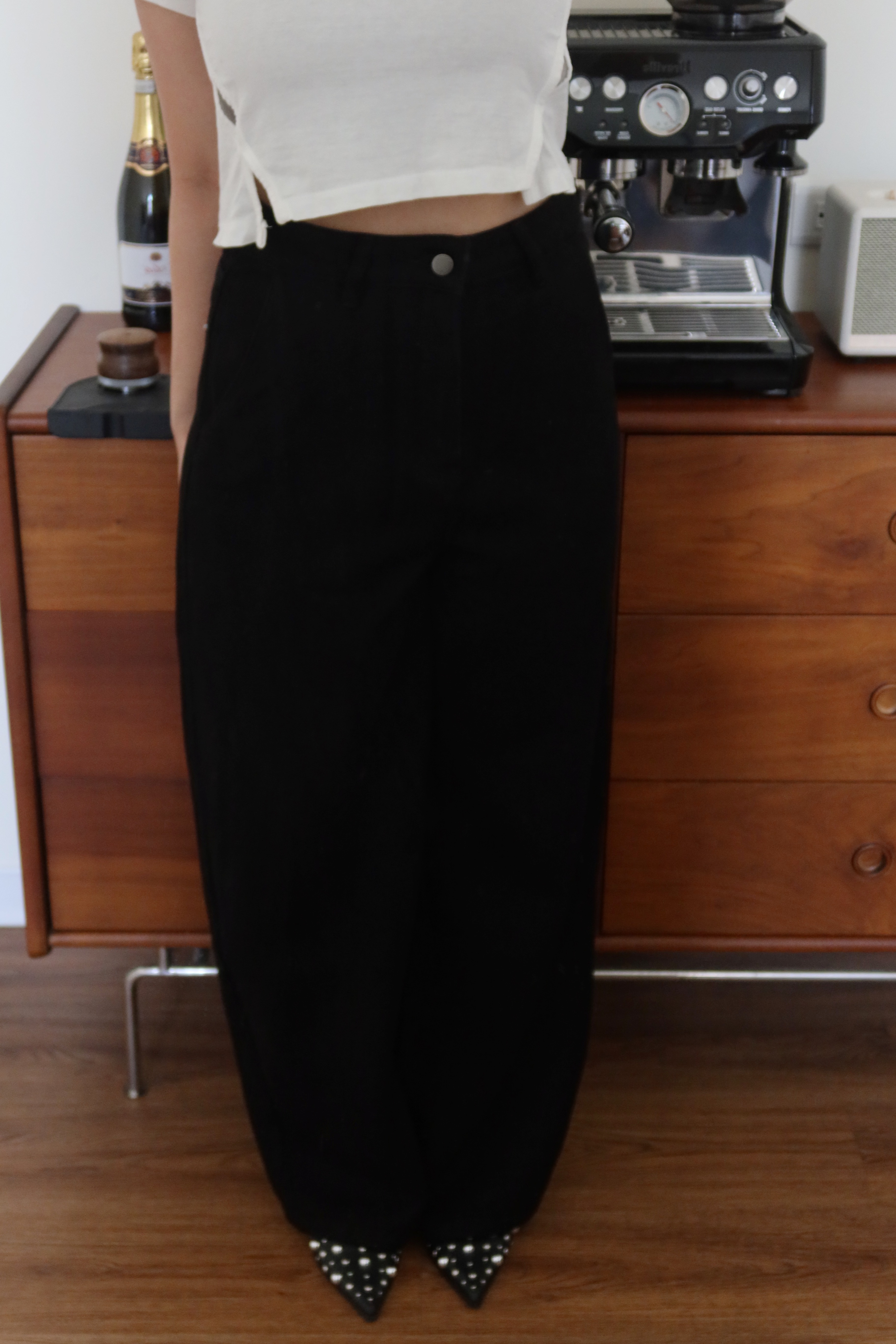 (預購) M04 不炸梨系列 - 特殊斜紋設計牛仔褲 2 Colors