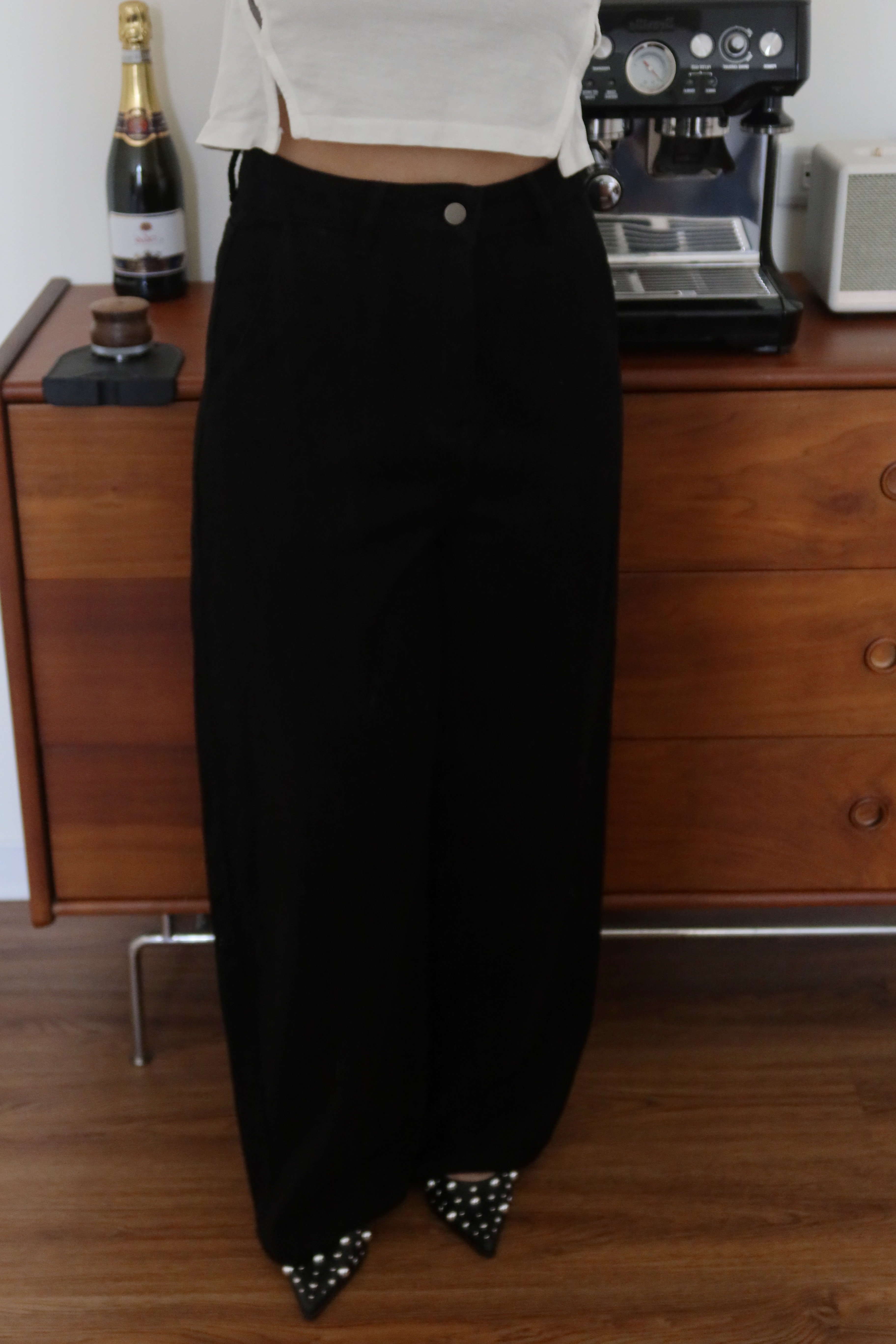 (預購) M04 不炸梨系列 - 特殊斜紋設計牛仔褲 2 Colors