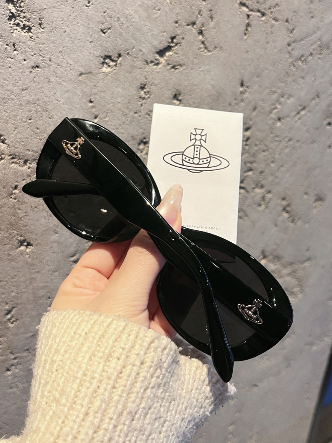 VIVIENNE WESTWOOD 西太后 圓框 墨鏡