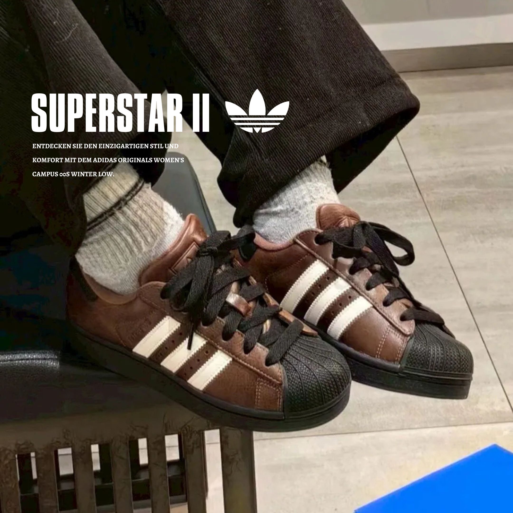 NICEDAY 代購 Adidas Superstar II 咖啡 棕色 奶茶棕 摩卡 棕 貝殼鞋 KI3569