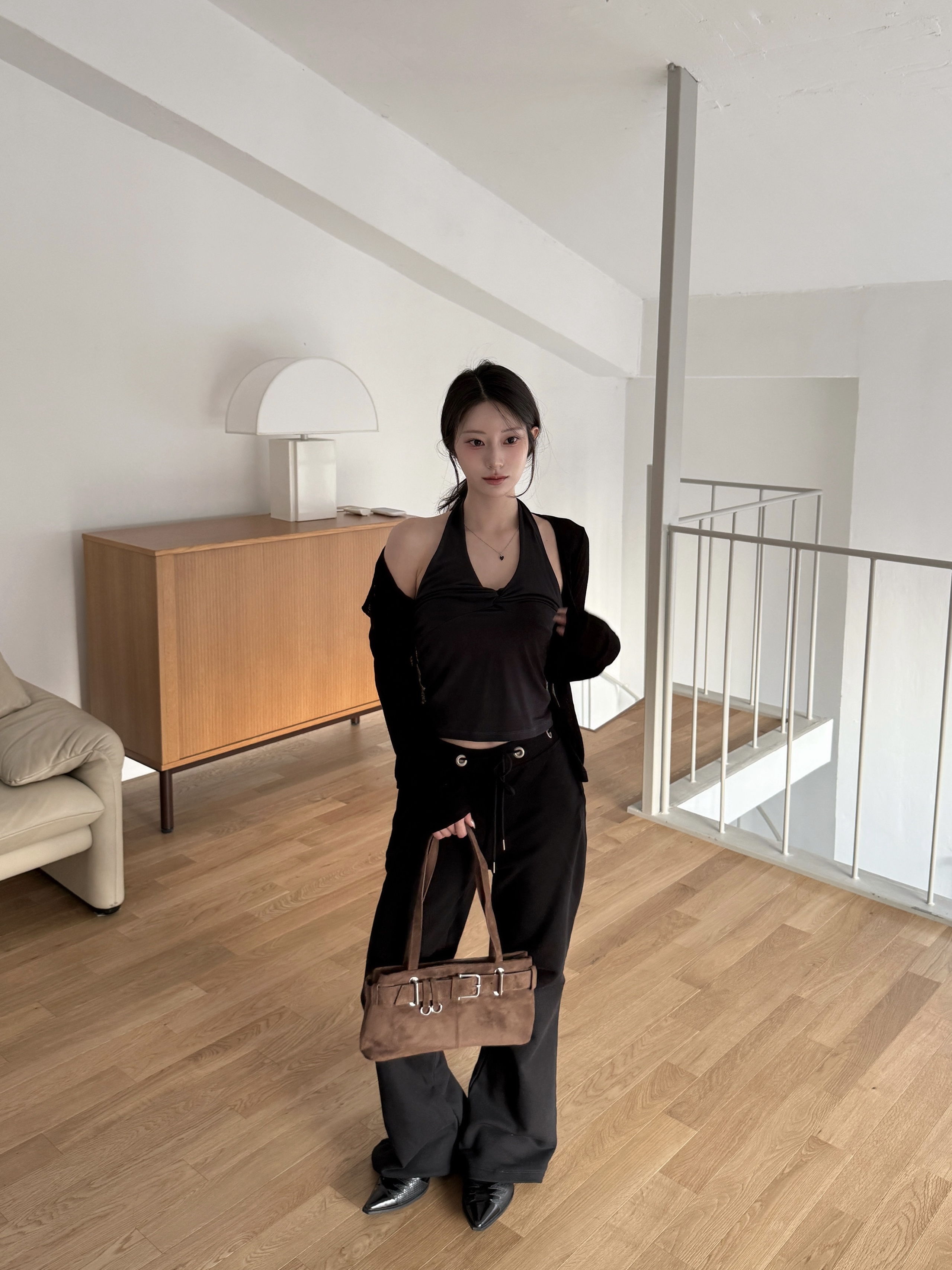 N10 氣泡水微透小外套 (黑)