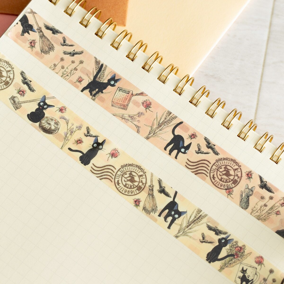 紙膠帶 魔女宅急便 古典圖案