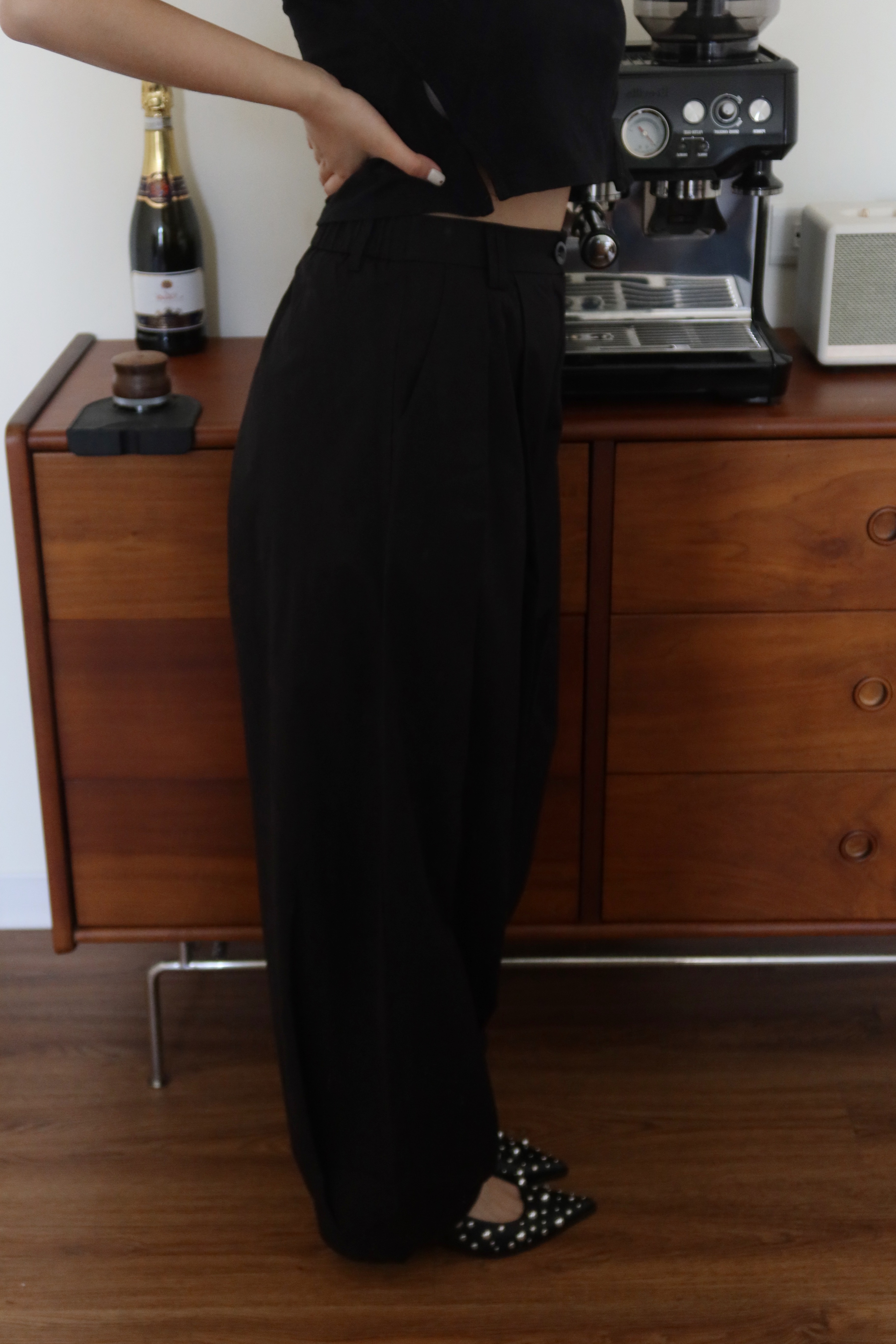 (預購-版型偏大) M02 不炸梨系列 - 特殊設計親膚西裝涼褲 3 Colors