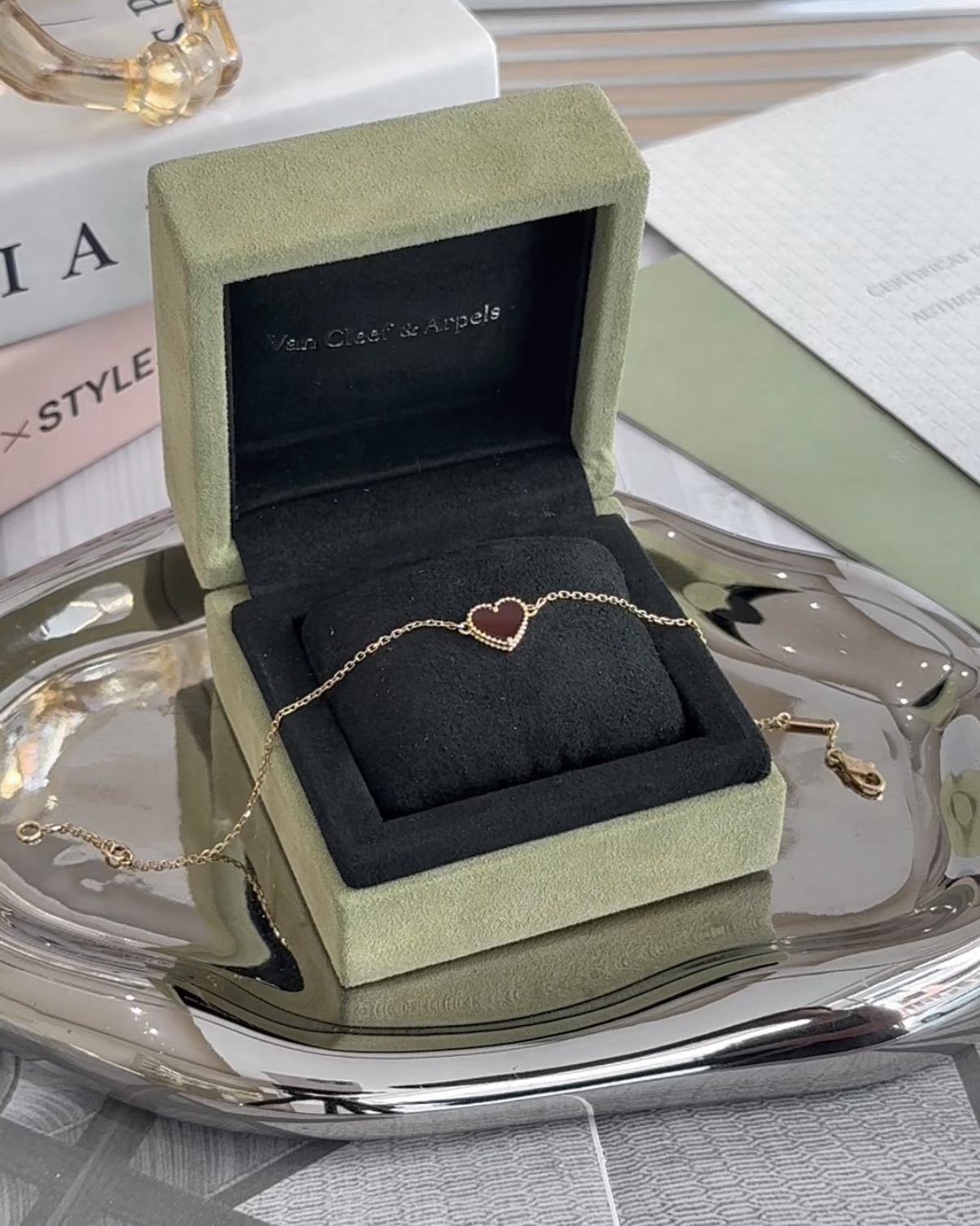 VCA｜小紅心手鍊