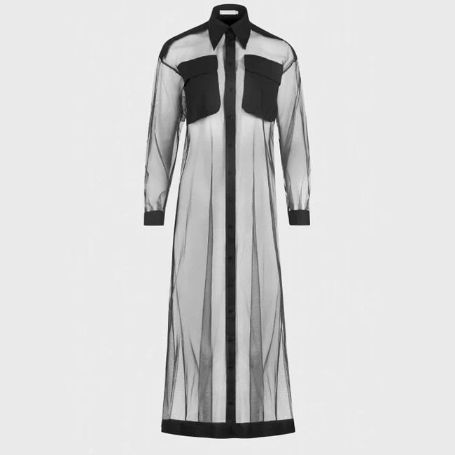 1AF0323-051 [ANNE FONTAINE] Volodia Dress Black #P20F29103 (EU)