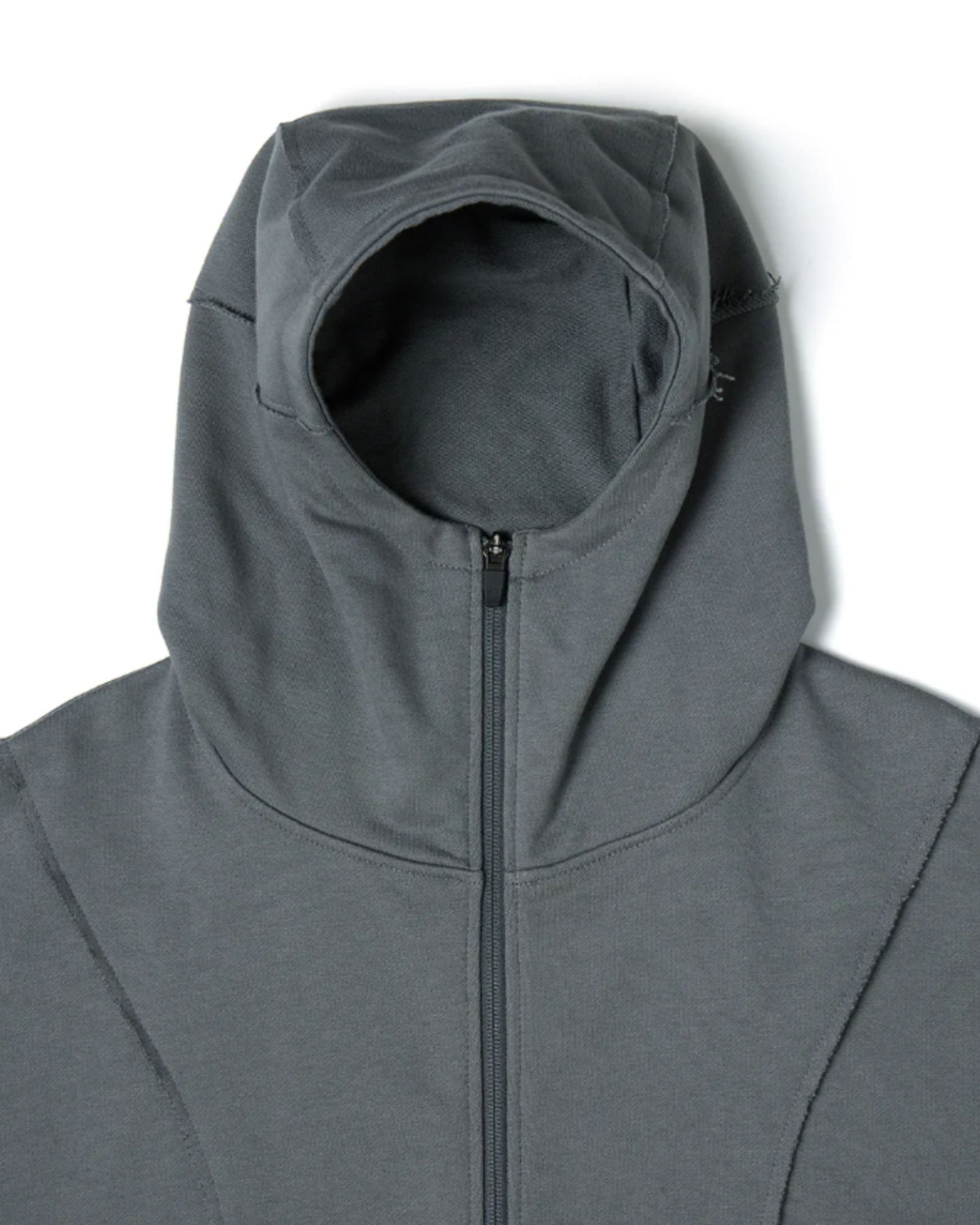 NOZZLE QUIZ Deconstructed Hoodie (灰)